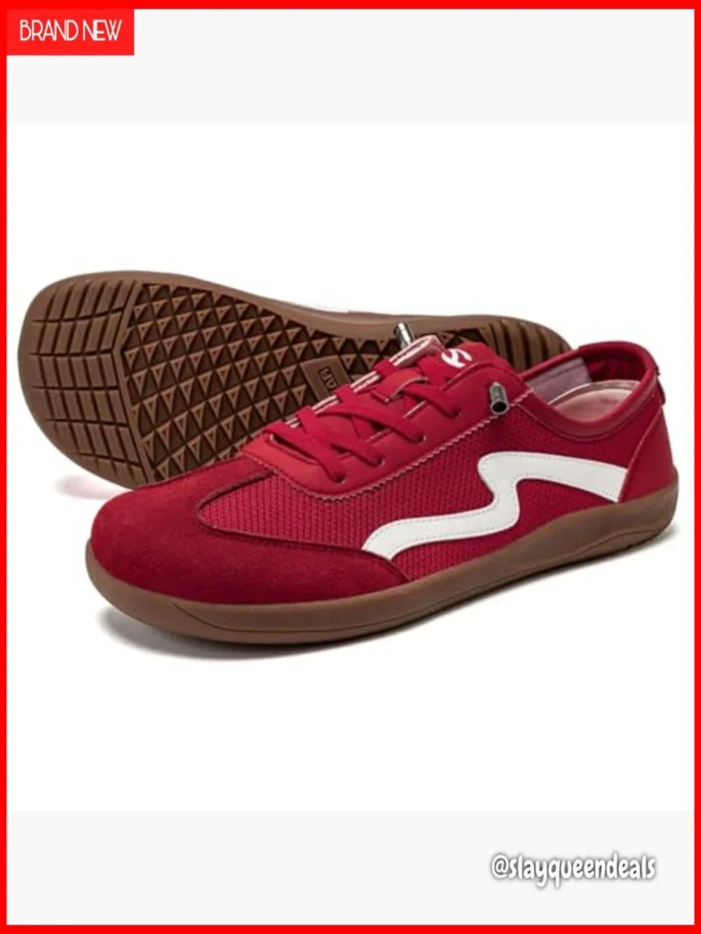 Mesh Slip-On Sneakers Wide Toe Box Zero Drop Barefoot Walking Shoes